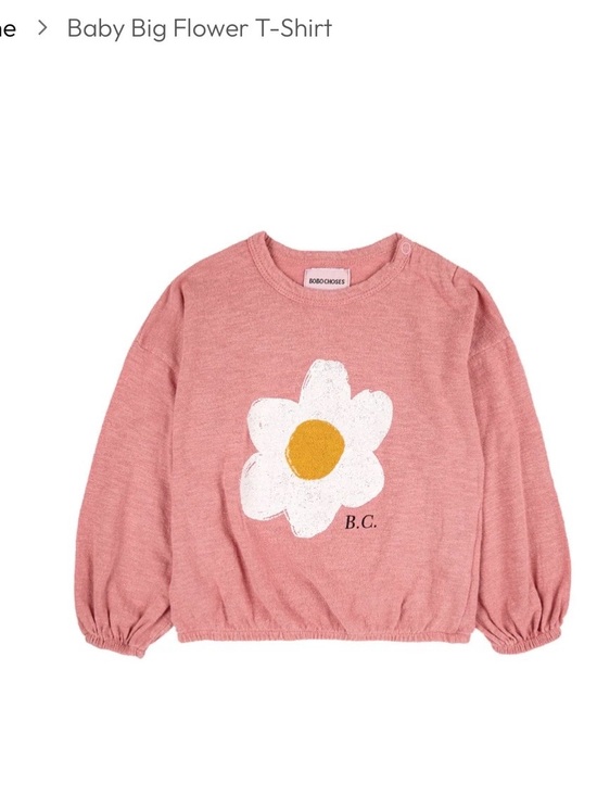Bobo Choses Other - Bobo choses Pink Big Flower Long Sleeve T-shirt - 24 months